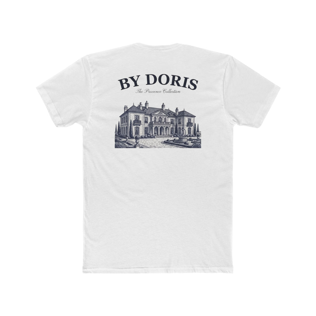 By Doris Mansion Graphic Tee — Vintage Estate Logo T-Shirt