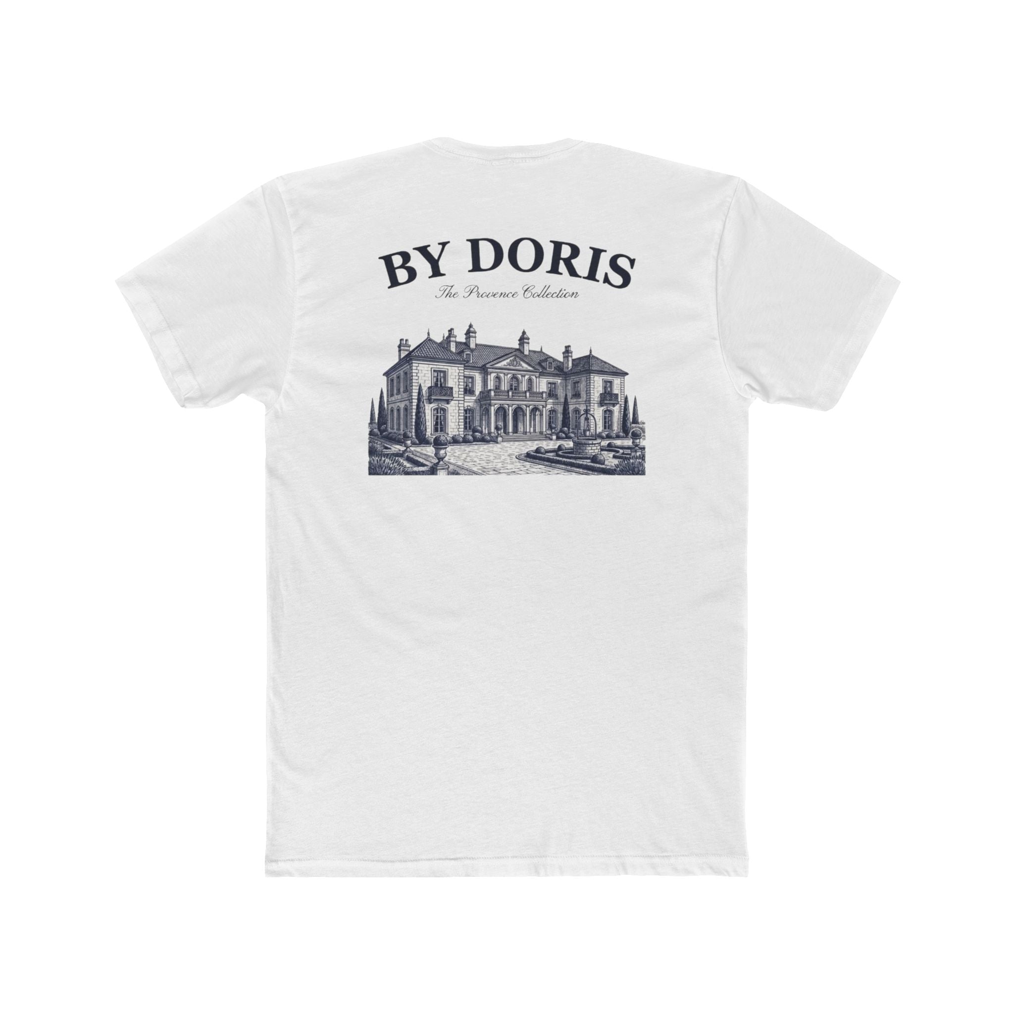 By Doris Mansion Graphic Tee — Vintage Estate Logo T-Shirt