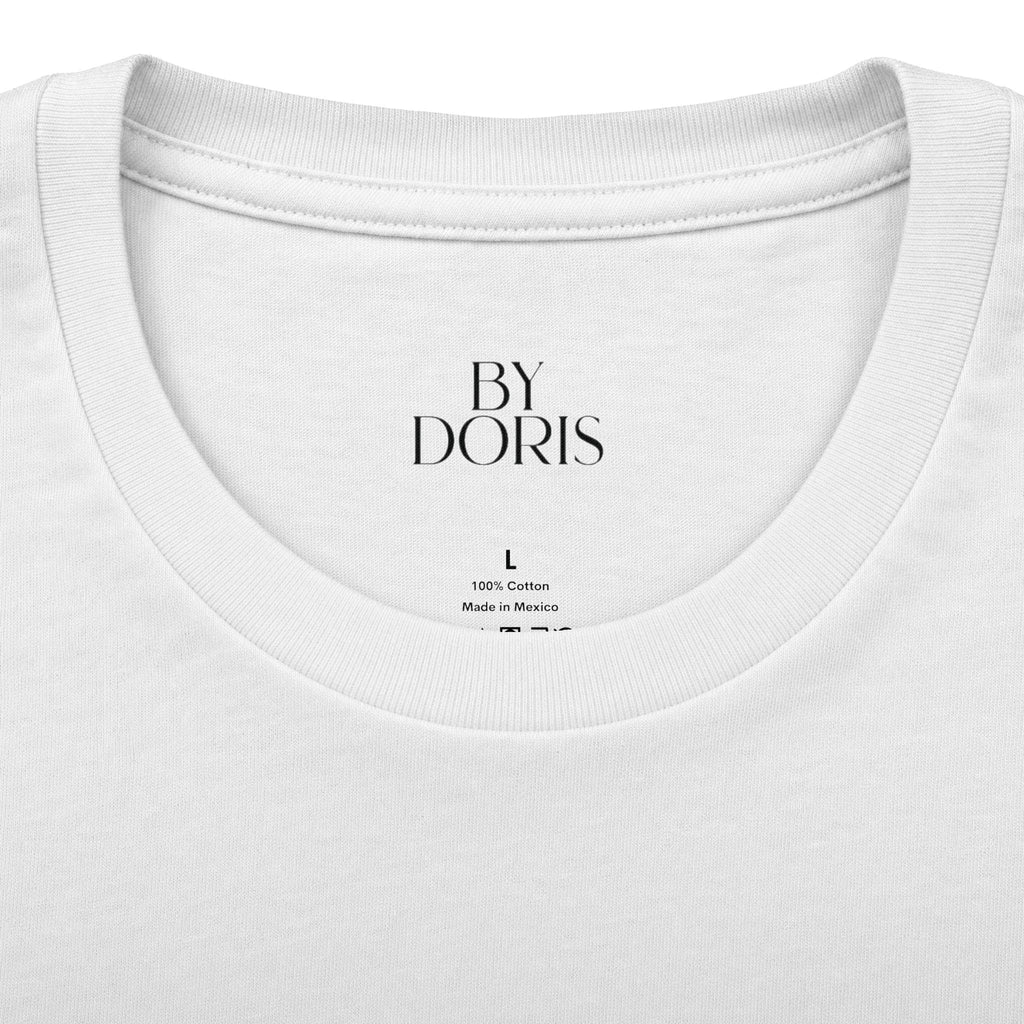 By Doris Mansion Graphic Tee — Vintage Estate Logo T-Shirt