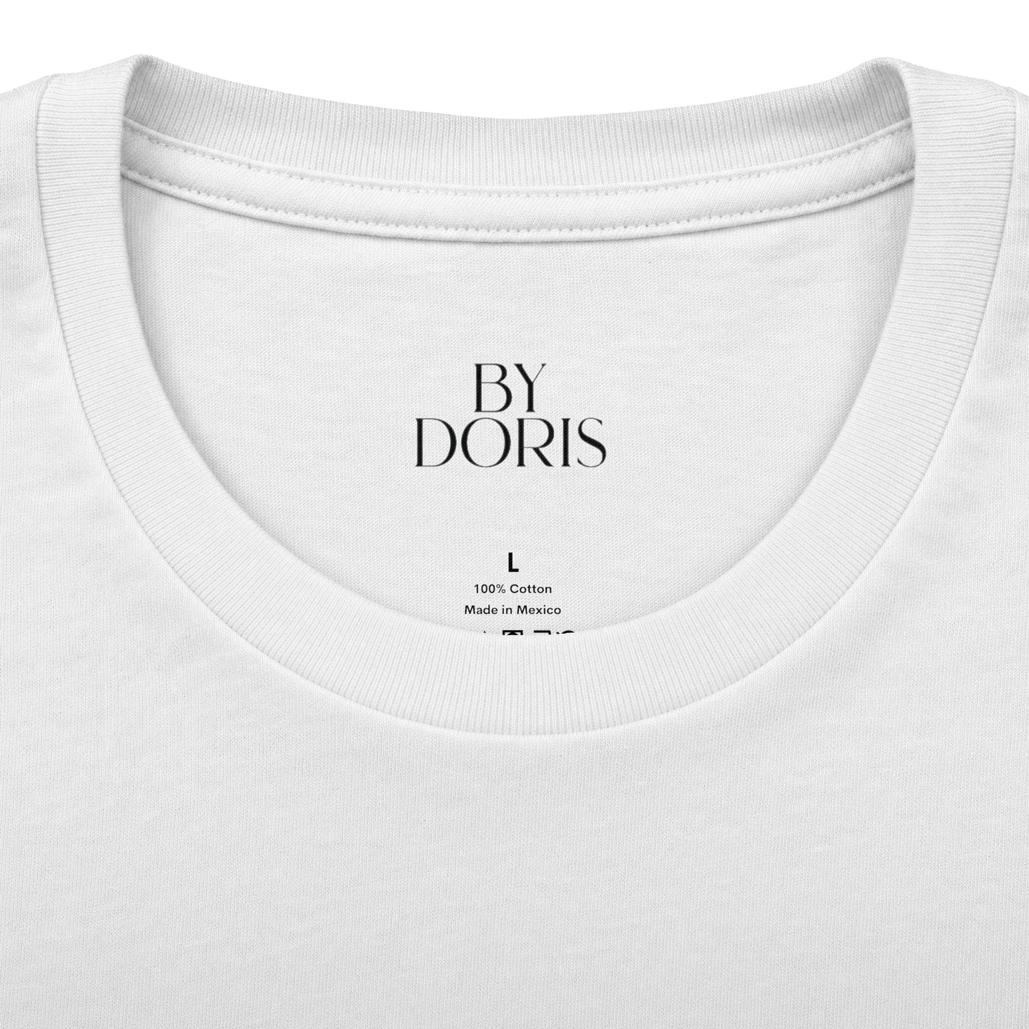 By Doris Mansion Graphic Tee — Vintage Estate Logo T-Shirt